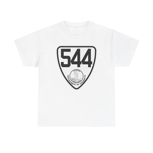 Virginia 544 1924 (Virginia) (Road Sign) T-Shirt