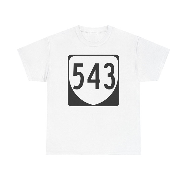Virginia 543 1980 (Virginia) (Road Sign) T-Shirt