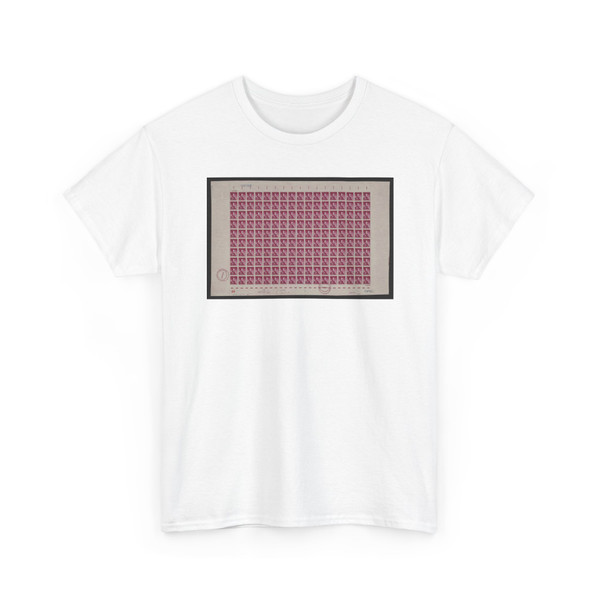Bureau of Engraving and Printing - 4c Abraham Lincoln (Bureau Precanceled) plate proof - June 13, 1956 - T-Shirt