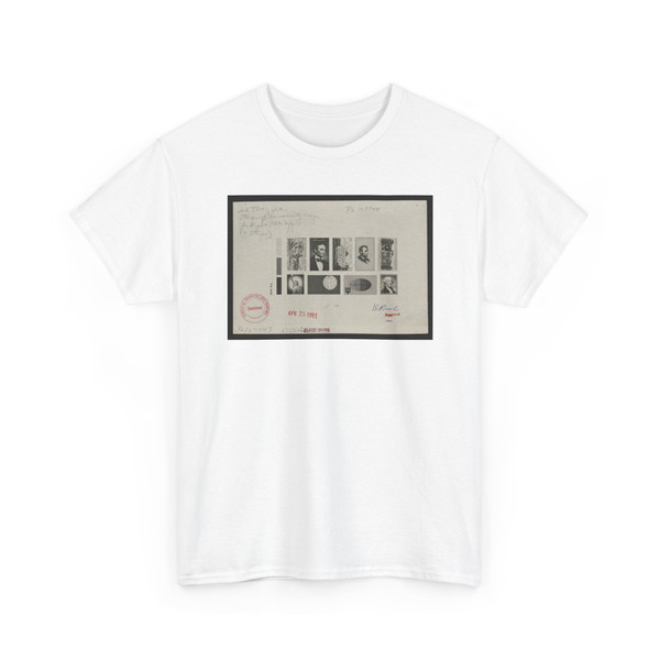 Bureau of Engraving and Printing - Ink testing plate proof - April 25, 1961 - T-Shirt