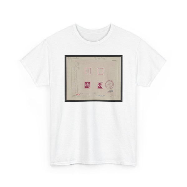 Bureau of Engraving and Printing - Lincoln progressive experimental plate proof - November 9, 1954 - T-Shirt