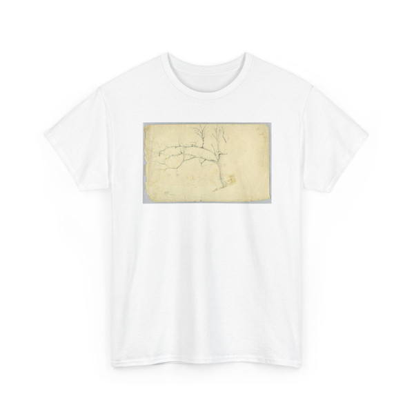 Daniel Huntington, American, 1816–1906 - Study of a Leafless Tree - 1836 - T-Shirt