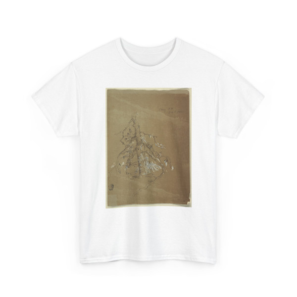 Frederic Edwin Church, American, - A Gnarled Evergreen, Grand Manan Island, Canada - August 1851 v2 - T-Shirt
