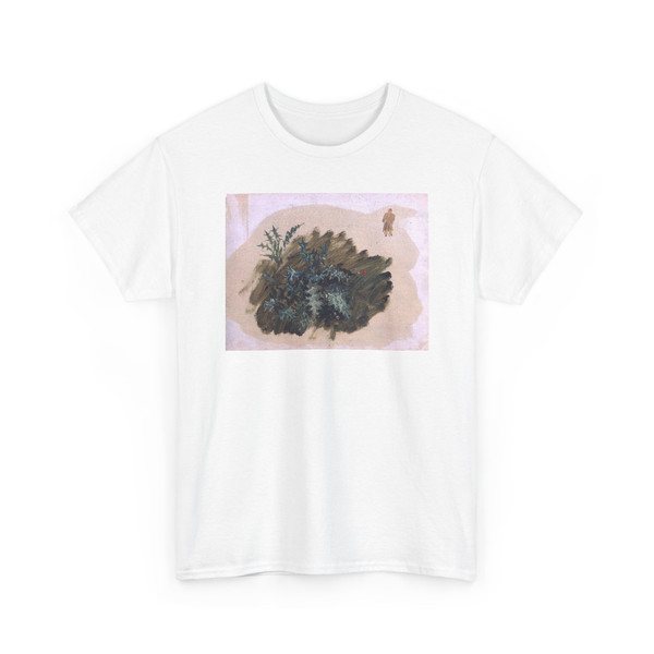 Frederic Edwin Church, American, - Botanical and Figure Study - 1865-1870 v2 - T-Shirt