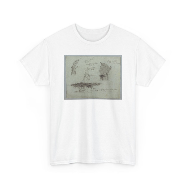 Frederic Edwin Church, American, - Botanical Sketches along the Río Magdalena, Colombia - May 1853 v2 - T-Shirt