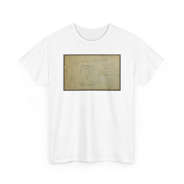 Frederic Edwin Church, American, - Botanical Sketches from the Rio Magdalena, Colombia - May 1853 v2 - T-Shirt