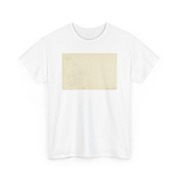 Frederic Edwin Church, American, - Evergreen Tree, Catskill, New York - July 1844 v2 - T-Shirt