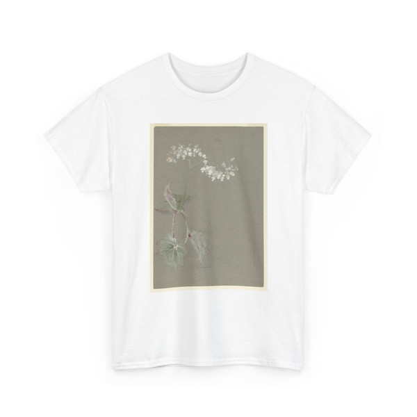 Sophia L. Crownfield, (American, - Study of Pink Begonia - early 20th century v2 - T-Shirt