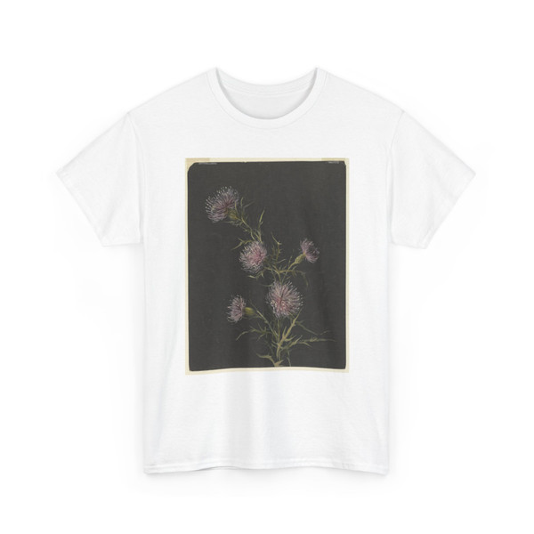 Sophia L. Crownfield, (American, - Study of Thistles - ca. 1890 v2 - T-Shirt