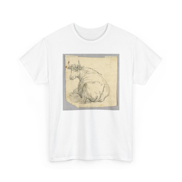 unknown - Study of a Cow - 18th century - T-Shirt