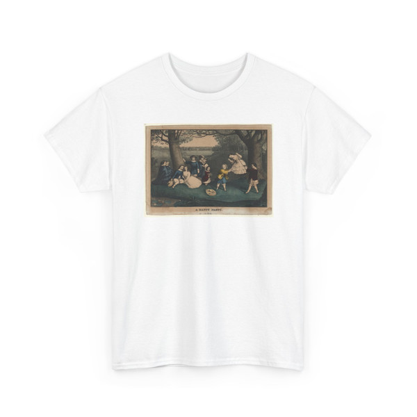 E.B. and E.C. Kellogg - A Happy Party - ca 1845 - T-Shirt