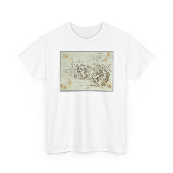 Felice Giani, Italian, 1758–1823 - Bacchanalian Scene with Circle of Dancing Figures - late 18th–early - T-Shirt