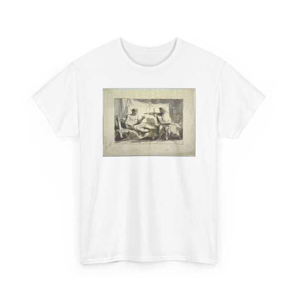 Felice Giani, Italian, 1758–1823 - The Son of Marcus Cato Bring a Dagger to his Father - ca. 1820 - T-Shirt