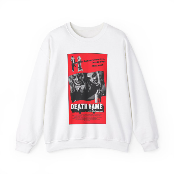 DEATH GAME 1977 Movie Poster - Crewneck Sweatshirt