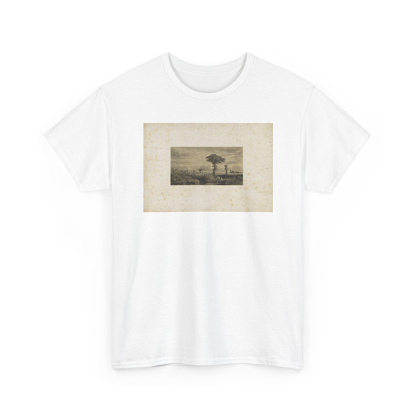 August Paul Charles Anastasi, French, - Boy Fishing - n.d. - T-Shirt