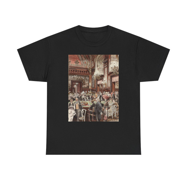 Crowd at Roulette Table - T-Shirt