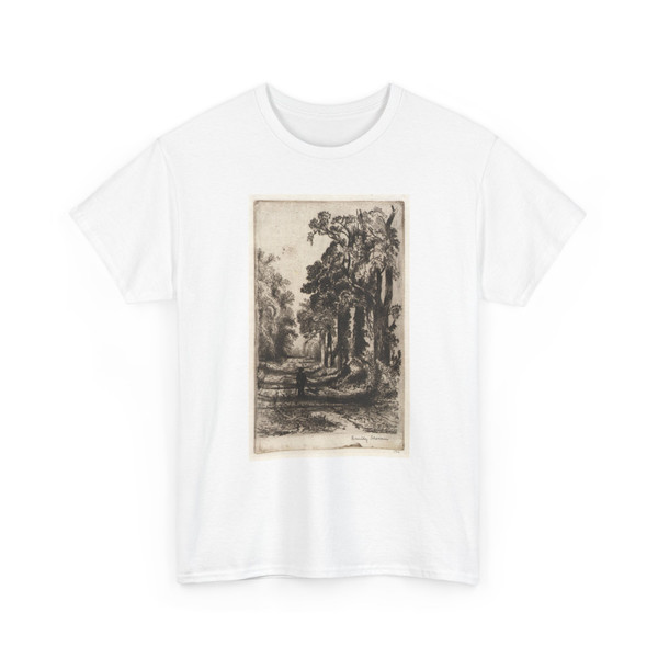 Emily Kelley Moran, born Dublin, - (A Country Lane) - ca. 1875-1885 - T-Shirt