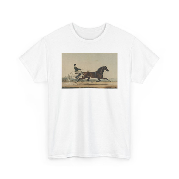 Nathaniel Currier, born Roxbury, MA - Mac - 1853 - T-Shirt