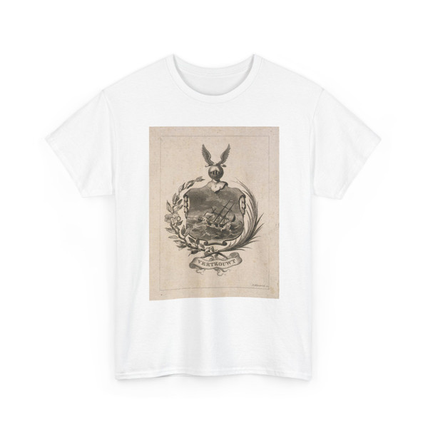 Peter Maverick, born New York City - Vertrouwt Book Plate - ca. 1820 - T-Shirt