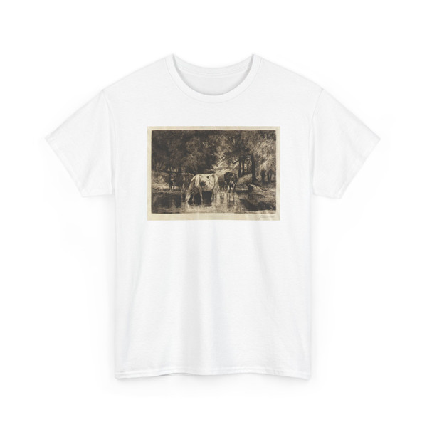 Peter Moran, born Bolton, England - The Pool - n.d. - T-Shirt
