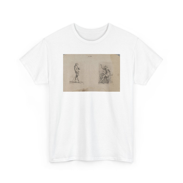 Salvator Rosa, Italian, born Naples, - (Figurine Series) Man with Arm at Chest Level - unknown - T-Shirt