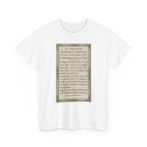 Unidentified (French) - Le Voyage de L'Empreur Joseph II - n.d. - T-Shirt