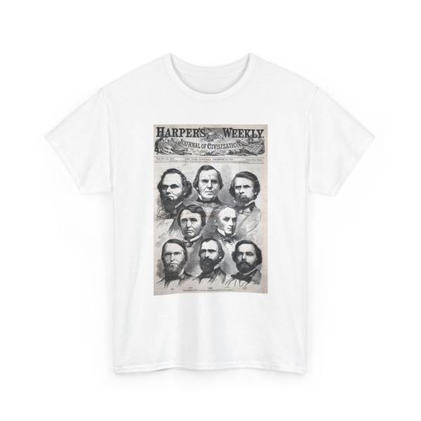 Winslow Homer, born Boston, MA - The Seceding South Carolina Delegation, from Harper's Weekly, December 22, 1860 - 1860 - T-Shirt