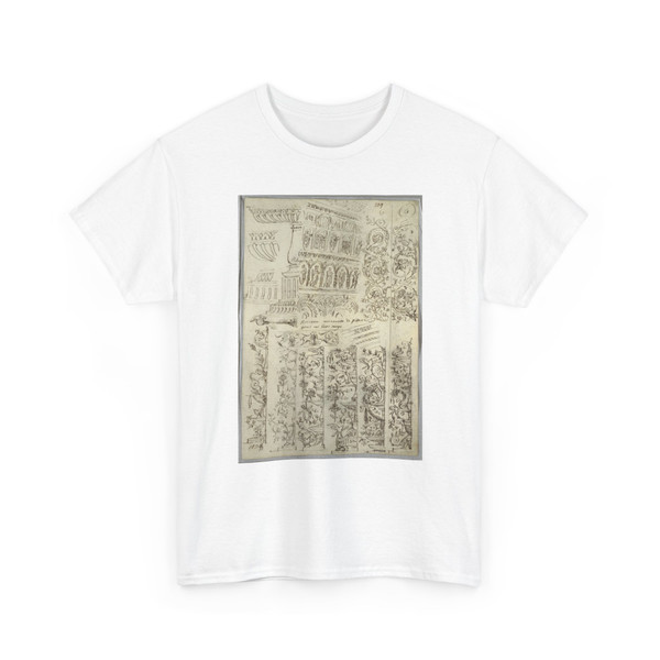 Felice Giani, Italian, 1758–1823 - Decorative Studies; Verso- Barbarian Head in Profile from the Antique - 1814–18 - T-Shirt