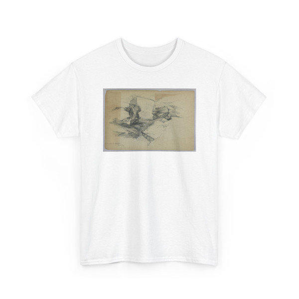 Daniel Huntington, American, 1816–1906 - Notch, Mt. Mansfield - August 29, 1864 - T-Shirt