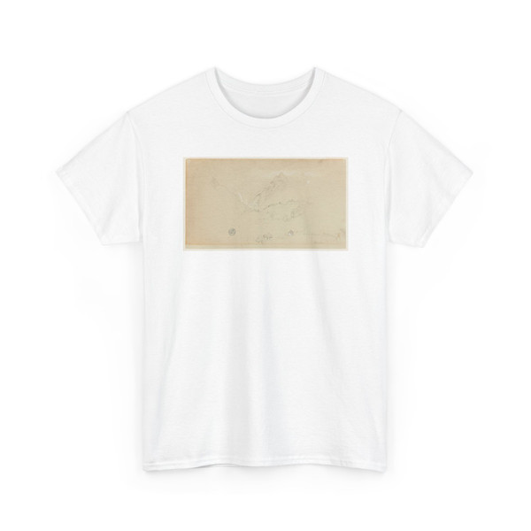 Frederic Edwin Church, American, - Bavarian Landscape - June - August 1868 v1 - T-Shirt