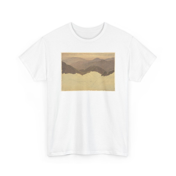 Frederic Edwin Church, American, - Blue Mountains, Jamaica - May–September 1865 v1 - T-Shirt