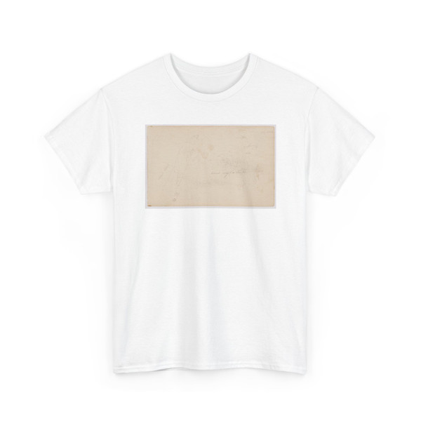 Frederic Edwin Church, American, - Cloud Figures and Dead Birch, Catskill, New York - July 1844 v4 - T-Shirt