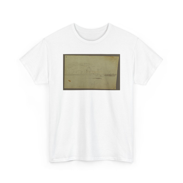 Frederic Edwin Church, American, - Clouds East of Long Hill, Hudson, New York - August 1863 v3 - T-Shirt