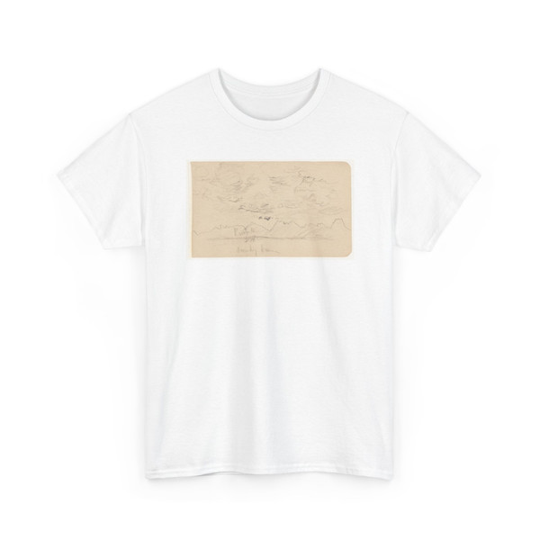 Frederic Edwin Church, American, - Clouds over Mountains, Mexico - 1892–93 v1 - T-Shirt