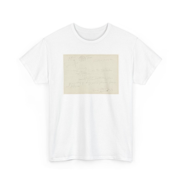 Frederic Edwin Church, American, - Coastline near Foggia, Italy - April 28, 1869 v1 - T-Shirt