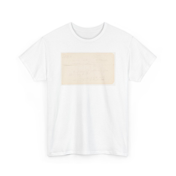 Frederic Edwin Church, American, - Distant Mountains, Mexico - February 24, 1890 v1 - T-Shirt