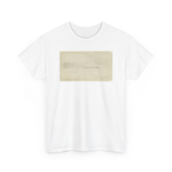 Frederic Edwin Church, American, - Foggy Lake, Maine - October 2, 1878 v1 - T-Shirt