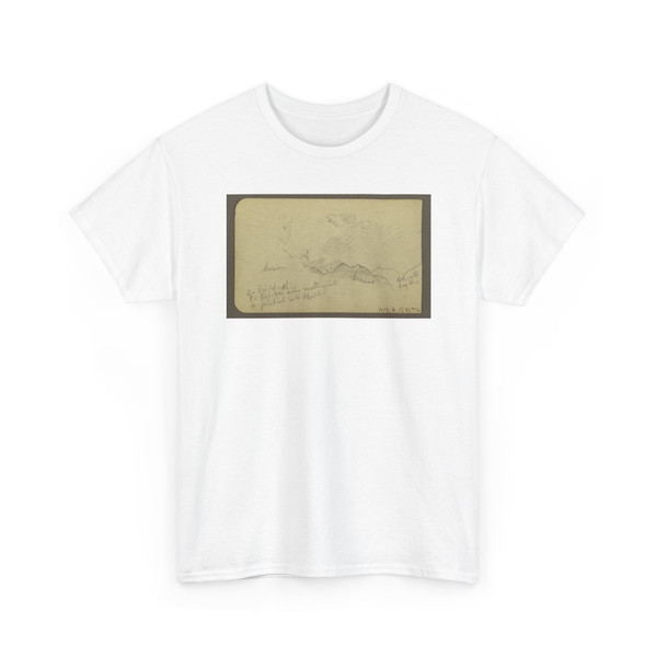 Frederic Edwin Church, American, - Figures and Mountains, Mexico - 1890–93 v4 - T-Shirt