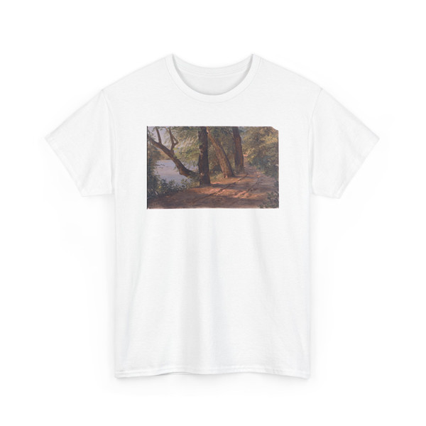 Frederic Edwin Church, American, - Lake Road at Olana - 1880-1890 v3 - T-Shirt