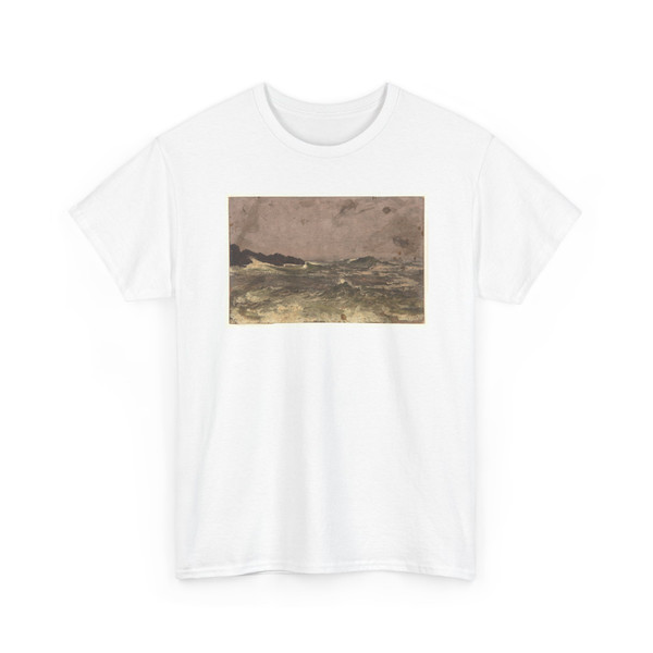 Frederic Edwin Church, American, - Maine Coast, Mt. Desert Island - probably v1 - T-Shirt