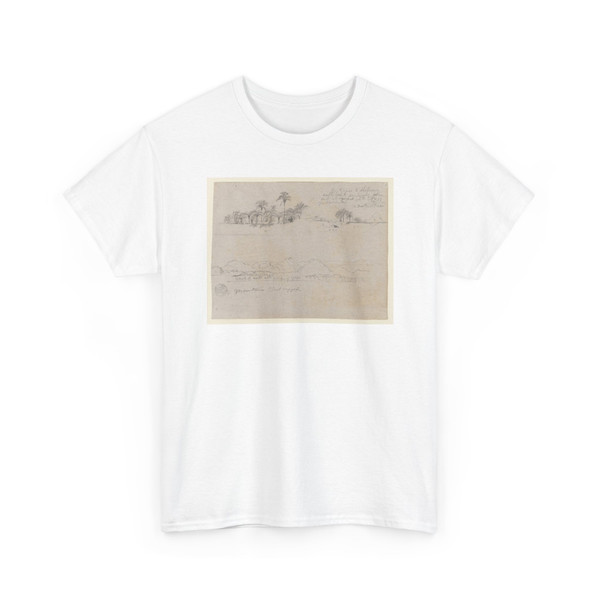 Frederic Edwin Church, American, - Landscapes along the Río Magdalena, Colombia - May 1853 v3 - T-Shirt