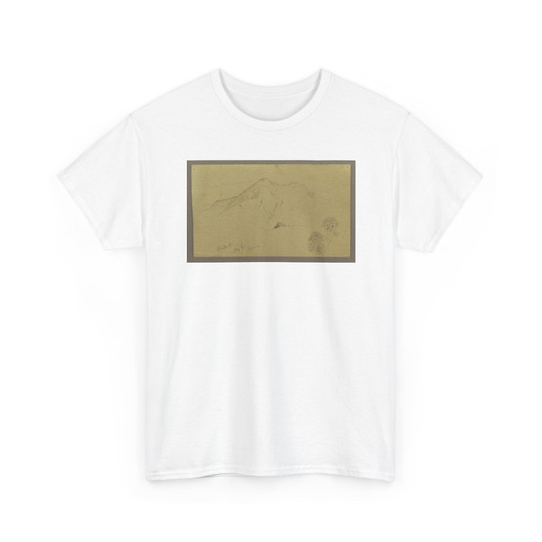 Frederic Edwin Church, American, - Mountain and Plants, Bloxburgh, Jamaica - August 1865 v2 - T-Shirt