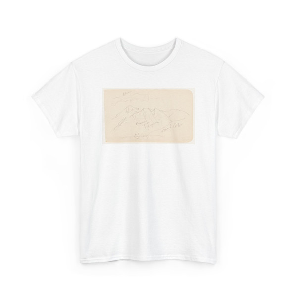 Frederic Edwin Church, American, - Mountain Peaks, Mexico - 1890–93 v1 - T-Shirt