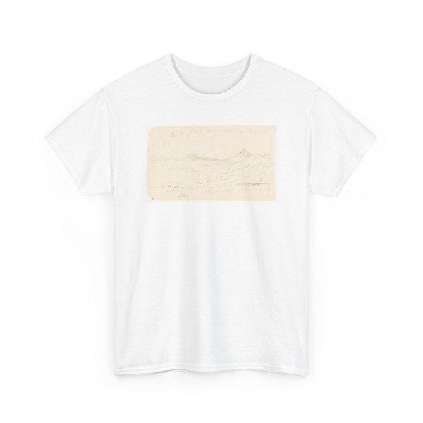 Frederic Edwin Church, American, - Mountains in Mexico - February 1885 v1 - T-Shirt