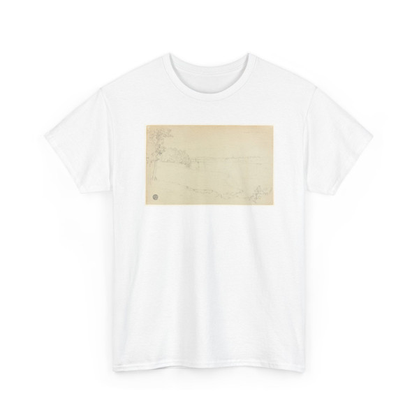 Frederic Edwin Church, American, - Niagara Falls from Prospect Point, New York - probably 1856 v1 - T-Shirt