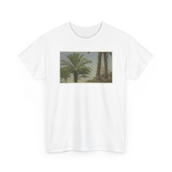 Frederic Edwin Church, American, - Palm Trees, Jamaica - June 1865 v4 - T-Shirt
