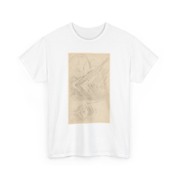 Frederic Edwin Church, American, - Reflections on the Königssee, Bavaria (Germany) - June - July 1868 v1 - T-Shirt