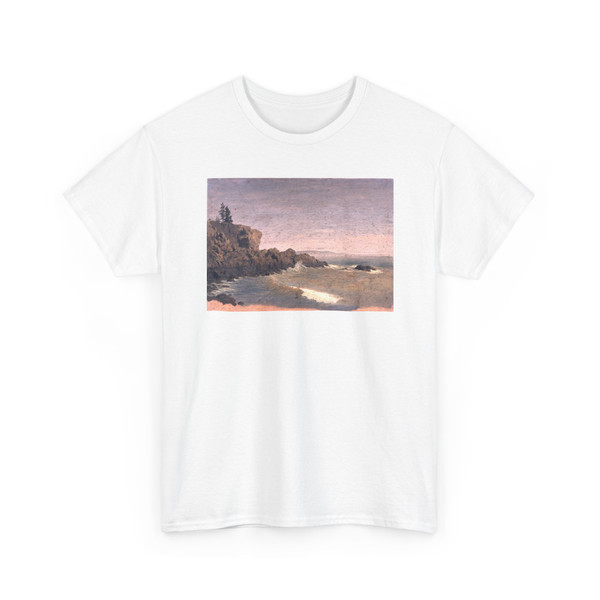 Frederic Edwin Church, American, - Schoodic Point from Mt. Desert Island, Maine - probably v2 - T-Shirt