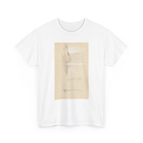 Frederic Edwin Church, American, - Shore of the Königssee and a Canoe, Bavaria (Germany) - July 1868 v1 - T-Shirt