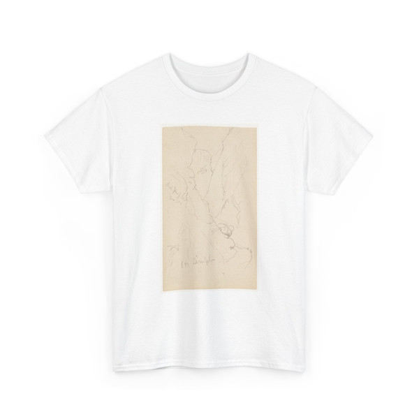 Frederic Edwin Church, American, - Simplon Pass, Switzerland - September 3-4, 1868 v1 - T-Shirt